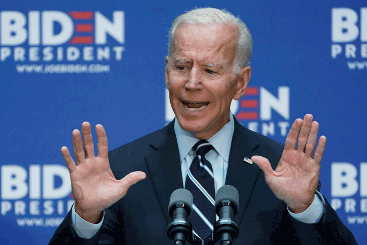 Joe Biden: candidato afirmou que Trump é "falso, mal informado e impulsivo" (Carlo Allegri/Reuters)