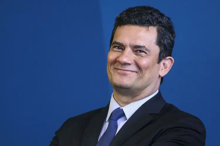 Moro: ministro teve supostas mensagens com procuradores vazadas (Marcelo Camargo/Agência Brasil)