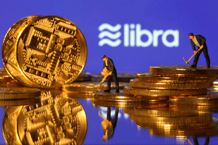 Libra: libra disse que as questões regulatórias da moeda digital podem atrasar sua data de lançamento, prevista para o final de junho (Dado Ruvic/Illustration/Reuters)