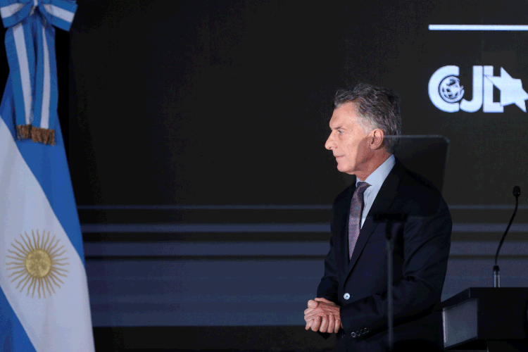 Mauricio Macri: líder está a frente da Argentina e busca medidas para conter crise no país (Agustin Marcarian/Pool/Reuters)