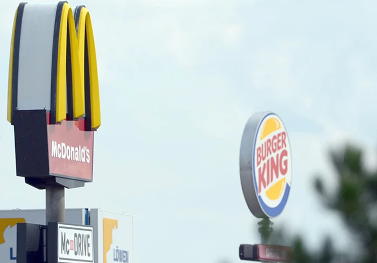 McDonalds's x Burger King: rivalidade histórica.  (Picture alliance / Contributor/Getty Images)