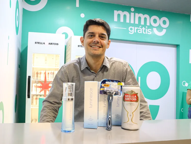 Ernesto Vilela, fundador da Mimoo Grátis: modelo busca ajudar empresas parceiras a divulgar e testar produtos (Mimoo/Divulgação)