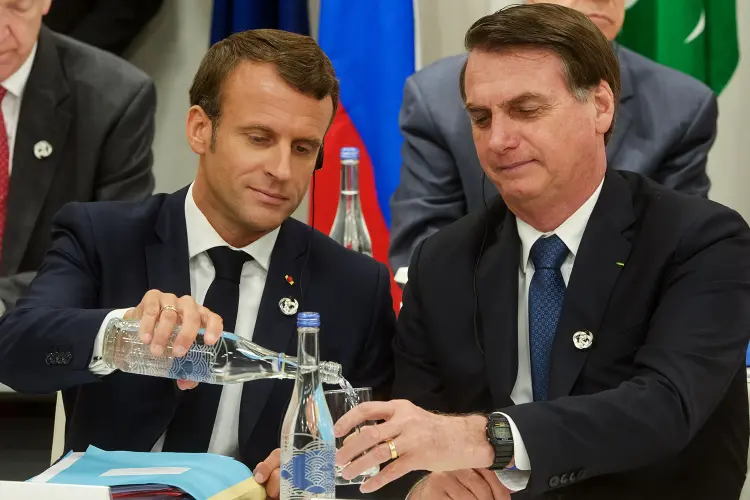 Bolsonaro e Macron: França solicitará "garantias" aos países do Mercosul (Frederico Mellado/ARG/Flickr)