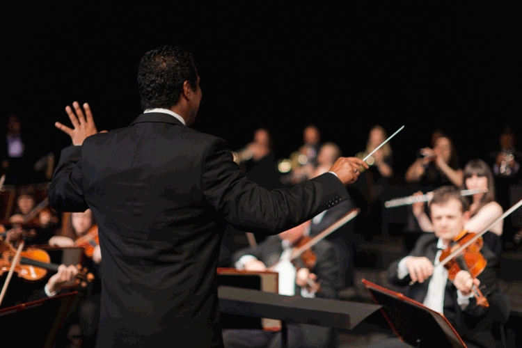 Orquestra: grupo fará apresentação de trilho enquanto filme é transmitido (Hybrid Images/Getty Images)