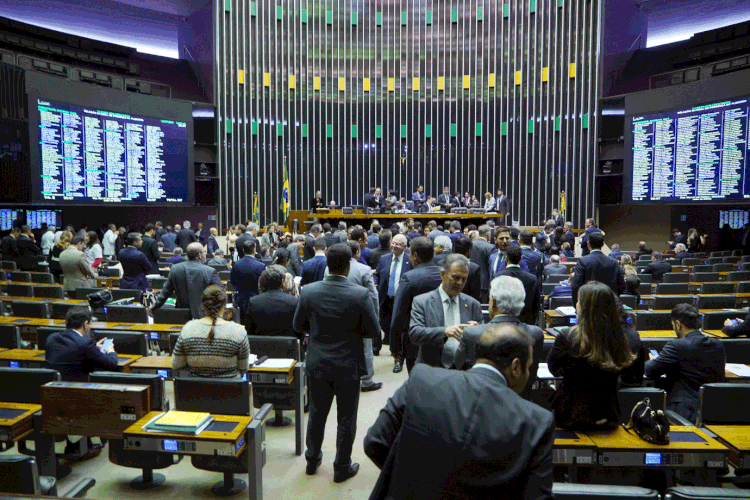 Câmara: pacote anticrime é analisado pela Câmara nesta quarta (Pablo Valadares/Agência Câmara)