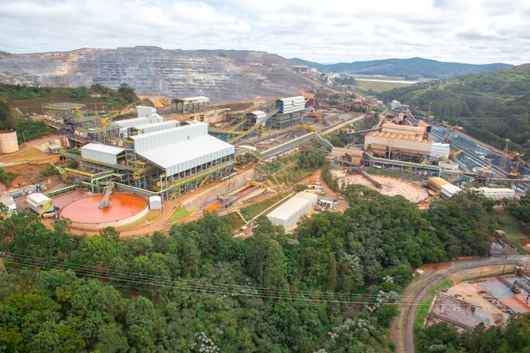 Vista aérea de projeto da Vale em Minas Gerais: empresa deve enfrentar resistência do poder público (Bruno Vereza/Vale/Divulgação)