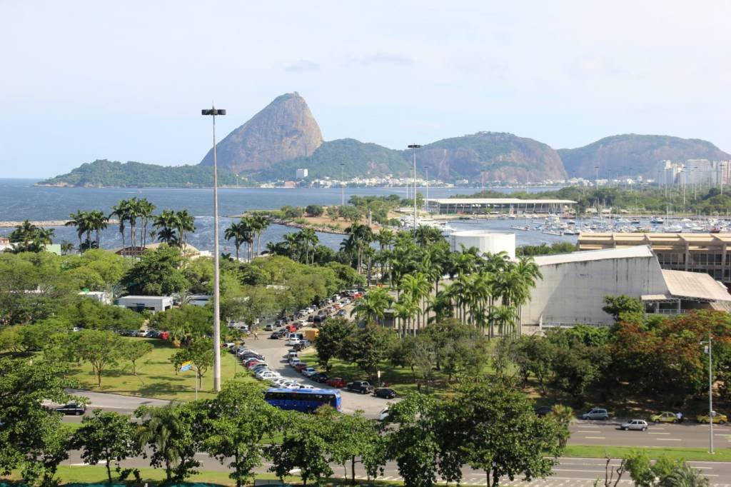 Rio de Janeiro: modelo de monetização da WeWork seria adaptado ao movimento natural dos aeroportos (Luiz Souza/NurPhoto via Getty Images/Getty Images)