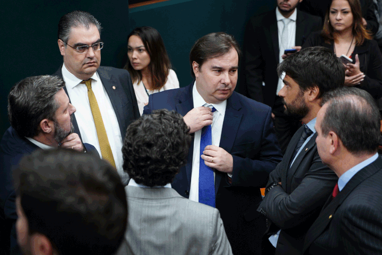 Rodrigo Maia: presidente da Câmara articula votação da reforma da Previdência (Pablo Valadares/Agência Câmara)