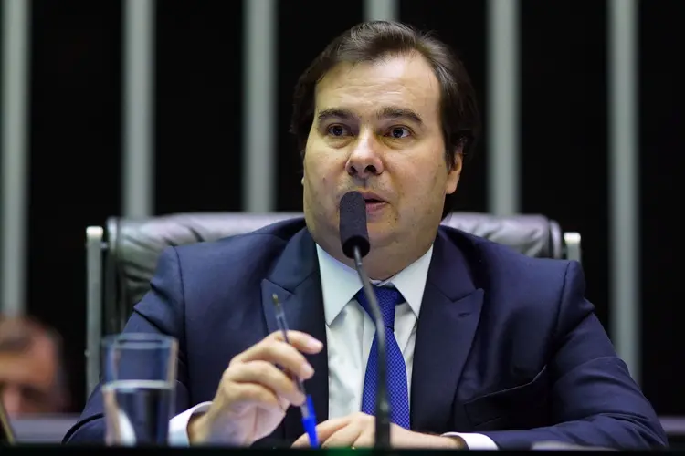 Rodrigo Maia: presidente da Câmara ainda disse que relação com governo de Jair Bolsonaro começou ruim, mas melhorou muito desde o fim da votação da reforma da Previdência (Will Shutter/Agência Câmara)