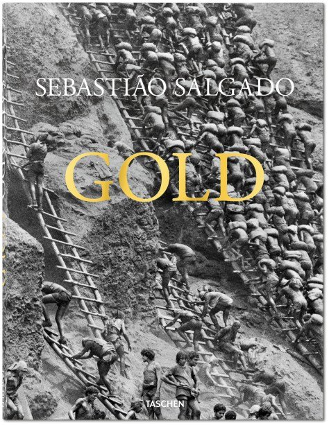 Livro de fotografias Gold, do fotógrafo brasileiro Sebastião Salgado. Da Taschen. R$ 270, no site <a href="https://www.taschen.com/" target="_blank" rel="noopener">https://www.taschen.com</a>