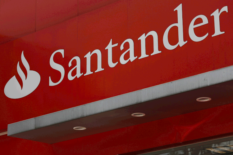 Santander: banco teve alta de 9,4% no lucro líquido (Edgard Garrido/Reuters)