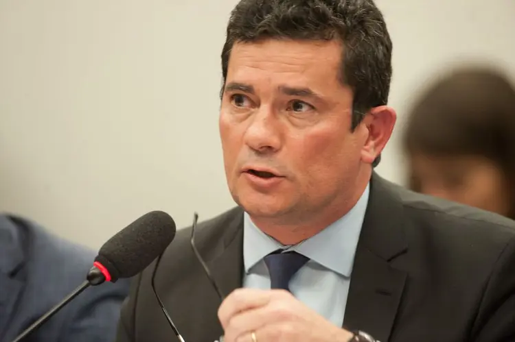 Moro: ministro teve supostas conversas com procuradores vazadas (Fabio Rodrigues Pozzebom/Agência Brasil)