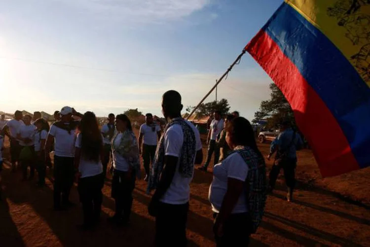 Farc: segundo Antonio Guterres, secretário da ONU, desde que o acordo foi firmado em 2016, 124 ex-combatentes do grupo foram assassinados (John Vizcaino/Reuters)