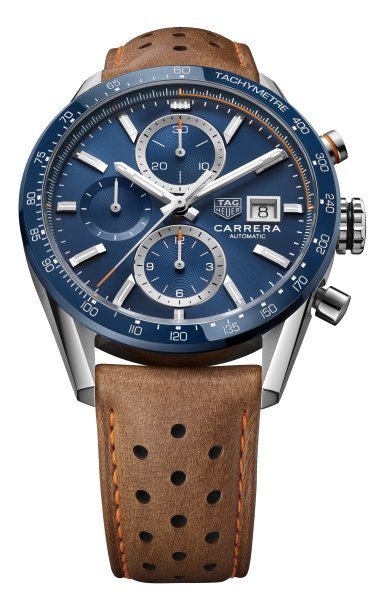 Relógio Carrera, da Tag Heuer. R$ 22.407, no Shopping Cidade Jardim e <a href="https://www.tagheuer.com/pt" target="_blank" rel="noopener">https://www.tagheuer.com/pt</a>