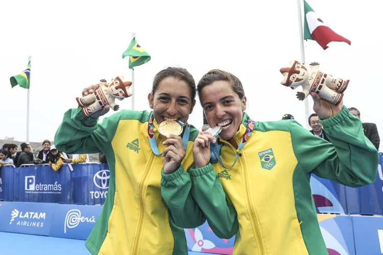 Luisa Baptista: atleta conquistou o primeiro ouro do Brasil nos Jogos Pan-Americanos de Lima (COB/Divulgação)