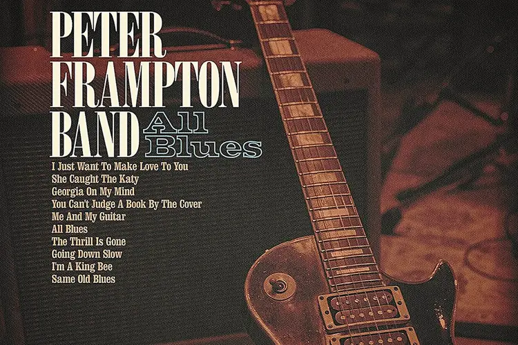 O álbum All Blues de Peter Frampton (All Blues de Peter Frampton/Divulgação)