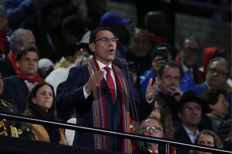 Martin Vizcarra: presidente do Peru propõe antecipar eleições no país (Henry Romero/Reuters)