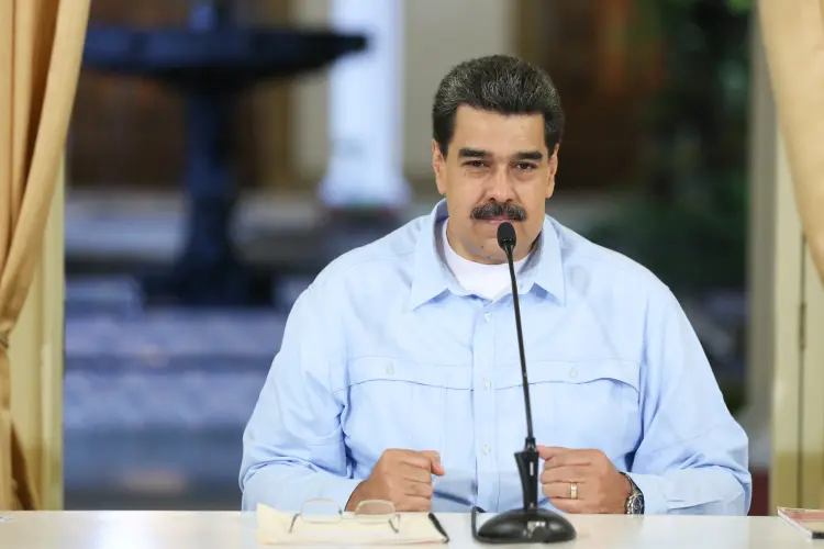Nicolás Maduro: Em reação ao presidente da Venezuela, Brasil anuncia que vai proibir entrada de funcionários do governo venezuelano (Miraflores Palace/Reuters)