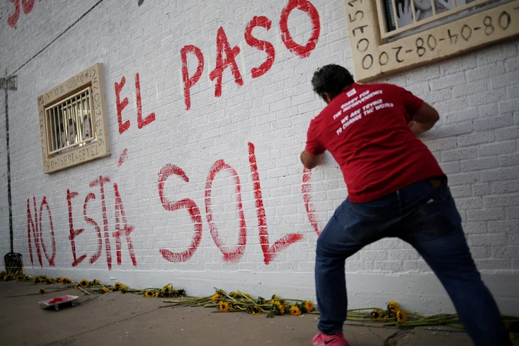 El Paso: massacre no Texas deixou 20 mortos (Jose Luis Gonzalez/Reuters)