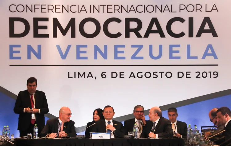 Venezuela: Juan Guaidó afirmou que as sanções americanas buscam "proteger os venezuelanos" (Guadalupe Pardo/Reuters)