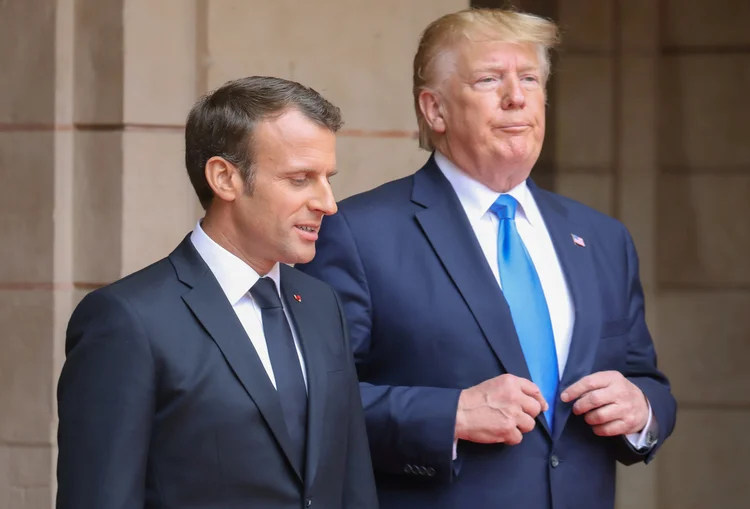 Irã: Macron tenta restaurar o diálogo entre Teerã e Washington (Ludovic Marin/Reuters)