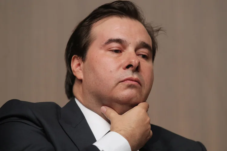 Rodrigo Maia: "Se exonerá-lo, é um problema do governo" (Amanda Perobelli/Reuters)