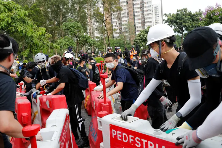 Protestos em Hong Kong se intensificaram (Tyrone Siu/Reuters)