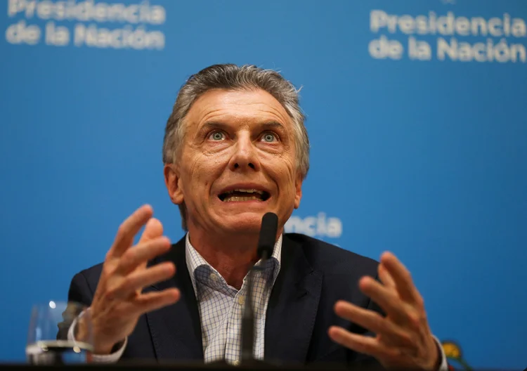 Mauricio Macri: "Essas medidas são porque escutei o que vocês quiseram me dizer no domingo", explicou o mandatário em pronunciamento à nação. (Agustin Marcarian/Reuters)