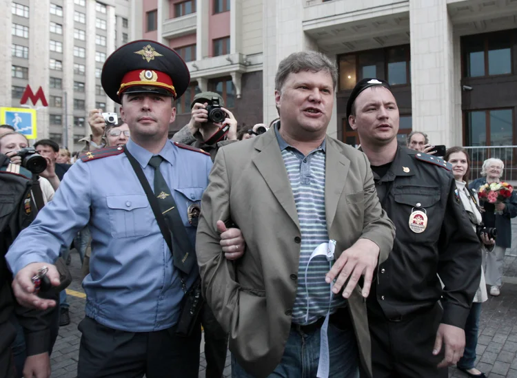 Rússia: o tribunal revisou a decisão depois de um protesto com mais de 3 mil pessoas (Sergei Karpukhin/Reuters)