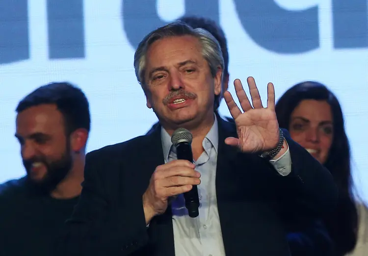 Alberto Fernández, candidato de oposição à presidência da Argentina (Agustin Marcarian/Reuters)