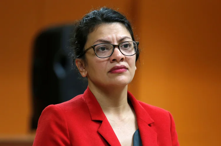 Israel: a deputada democrata Rashida Tlaib pediu para visitar sua família na Cisjordânia (Rebecca Cook/Reuters)