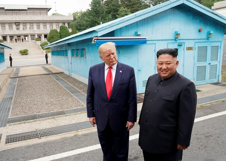 Coreia do Norte: o governo norte-coreano pediu que os EUA abandonem sua "política hostil" (Kevin Lamarque/Reuters)