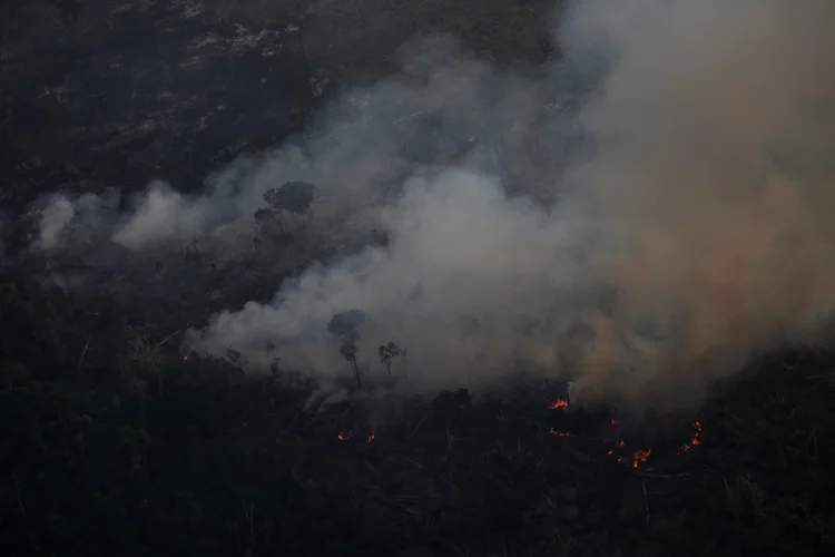 Meio Ambiente: o governo brasileiro tem sido pressionado sobre os recentes incêndios na Amazônia (Ueslei Marcelino/Reuters)