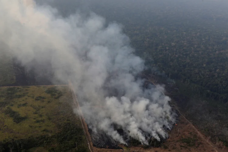Amazônia: pessoas que vivem próximas às regiões afetadas por incêndios podem apresentar mais problemas de saúde (Ueslei Marcelino/Reuters)
