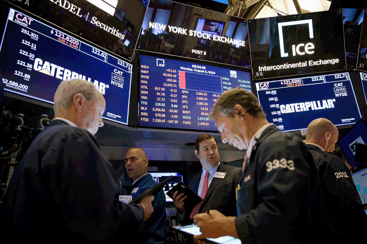 Bolsa de Nova York: três principais índices de ações fecharam em máxima recorde na quinta-feira (Bloomberg/Bloomberg)