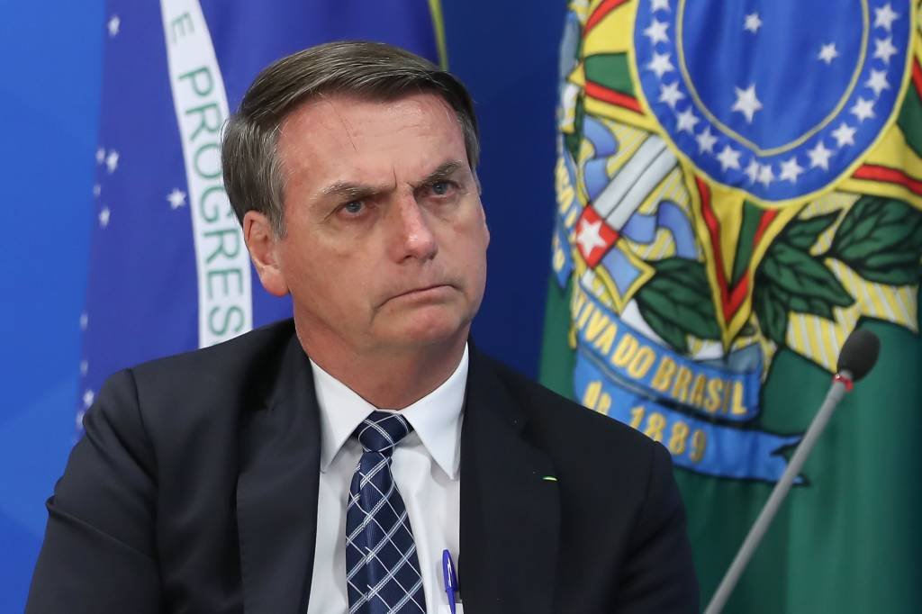 Bolsonaro: segundo o presidente, houve uma falha do governo em tentar transferir a demarcação de terras indígenas (Marcos Corrêa/Flickr)