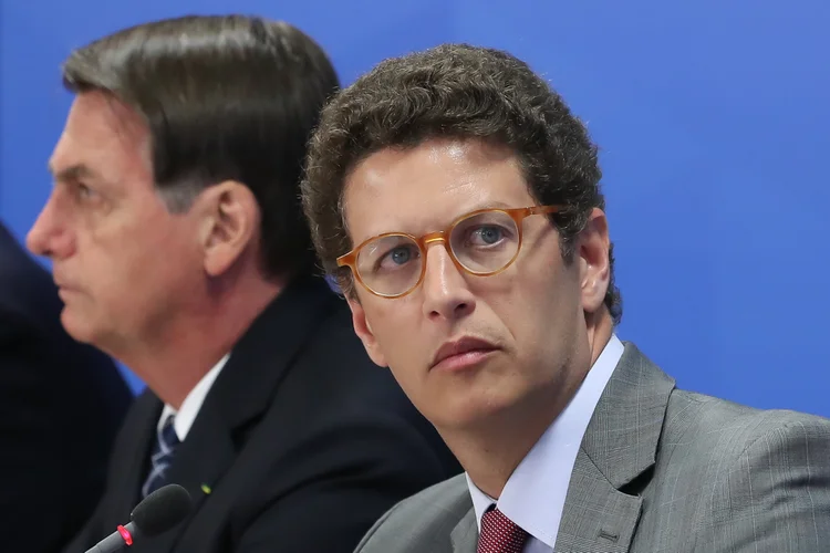 Salles: ministro se manifestou sobre os recentes acontecimentos envolvendo o desmatamento na Amazônia (Marcos Corrêa/PR/Flickr)