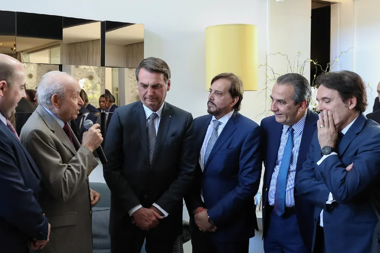 Bolsonaro: presidente se encontrou com líderes evangélicos (Marcos Corrêa/PR/Flickr)