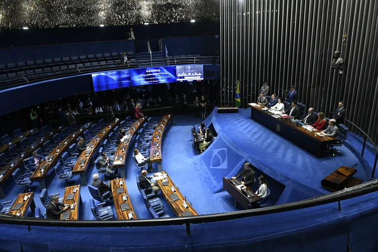 Senado: das 103 propostas de emendas, 60 são de partidos de oposição ao governo (Roque de Sá/Agência Senado)