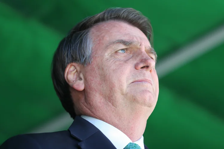 Presidente Jair Bolsonaro durante Cerimônia de Entrega de Espadins aos Cadetes da Turma Bicentenário da Independência do Brasil.  (Marcos Corrêa/PR/Flickr)