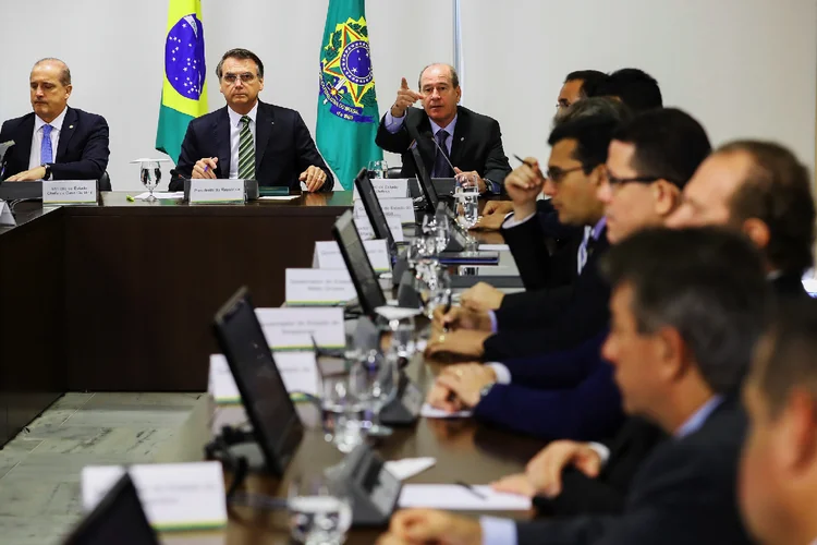 Governadores: todos os governadores presentes defenderam a soberania do Brasil sobre a parte da Amazônia (Marcos Corrêa/PR/Flickr)