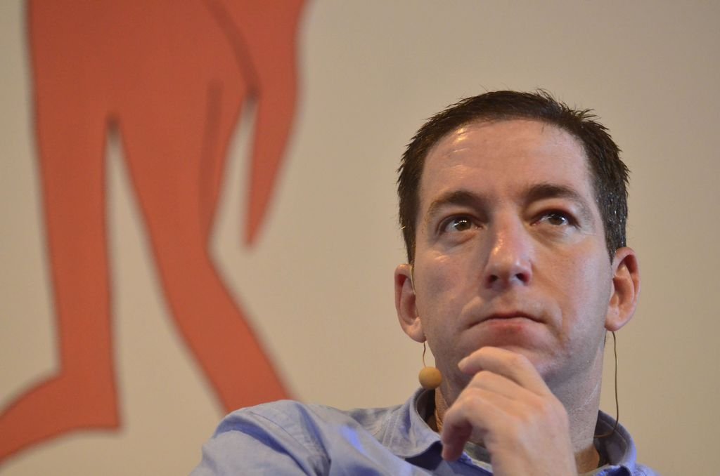 Glen Greenwald: jornalista do site "The Intercept" divulgou mensagens hackeadas do celular do ministro Sergio Moro e outras autoridades (Fernando Frazão/Agência Brasil)