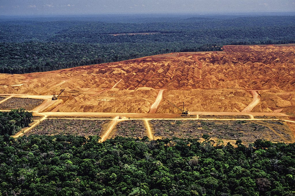 Área desmatada na Amazônia: desde 2012 o ritmo de perda aumentou de forma acelerada (Luoman/Getty Images)