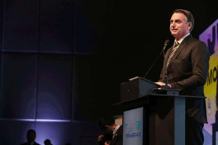 Bolsonaro: presidente se contradisse após afirmar que medida era ataque à imprensa (Marcos Corrêa/PR/Flickr)