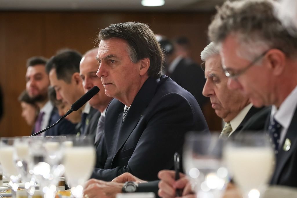 JAIR BOLSONARO: a política econômica em grande parte está no caminho correto, mas por ser lenta em resultados, colocará pressão em cima de um presidente que não dá sinais de saber negociar em mares turbulentos (Marcos Corrêa/PR/Agência Brasil)