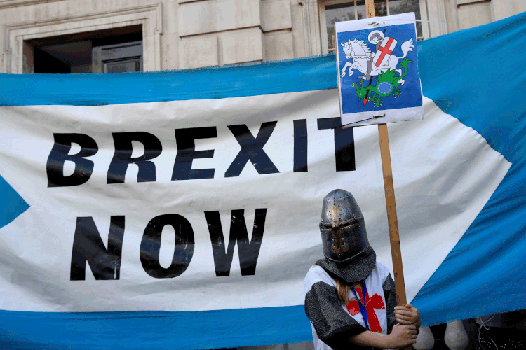 Brexit: economistas temem que o Reino Unido entre em recessão no terceiro trimestre (Toby Melville/Reuters)