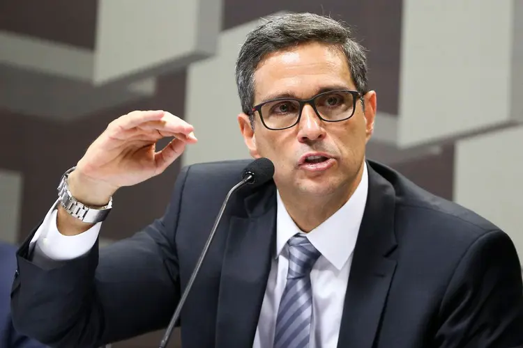 Campos Neto: presidente do BC confirmou a redução da taxa — que atualmente está na mínima recorde 5% ano — em um encontro com personalidades do mercado (Marcelo Camargo/Agência Brasil)