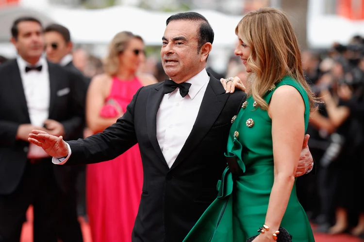 Carlos Ghosn: Carola, esposa do executivo, quer apelar para a ajuda do presidente Jair Bolsonaro (Andreas Rentz/Getty Images)