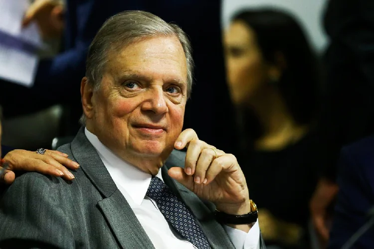 Tasso Jereissati: leitura do relatório do senador sobre a reforma da Previdência começou na CCJ do Senado (Marcelo Camargo/Agência Brasil)