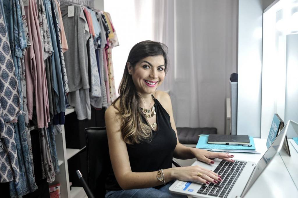 A empresária Mariana Mello: ela tem uma loja de pijamas chamada Chic Sleep (Reinaldo Canato/Ricardo Yoithi Matsukawa-ME/Sebrae-SP/Jornal de Negócios do Sebrae/SP)